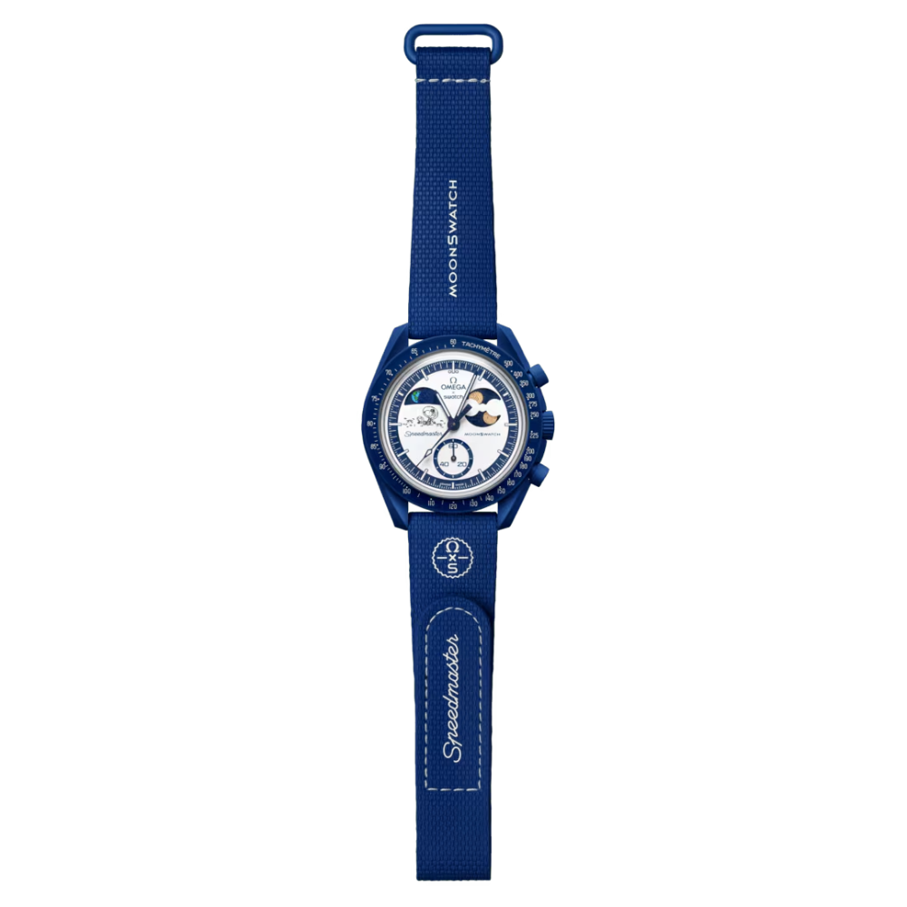 OMEGA x Swatch MoonSwatch Mission to Earthphase Moonshine Snoopy Gold Watch