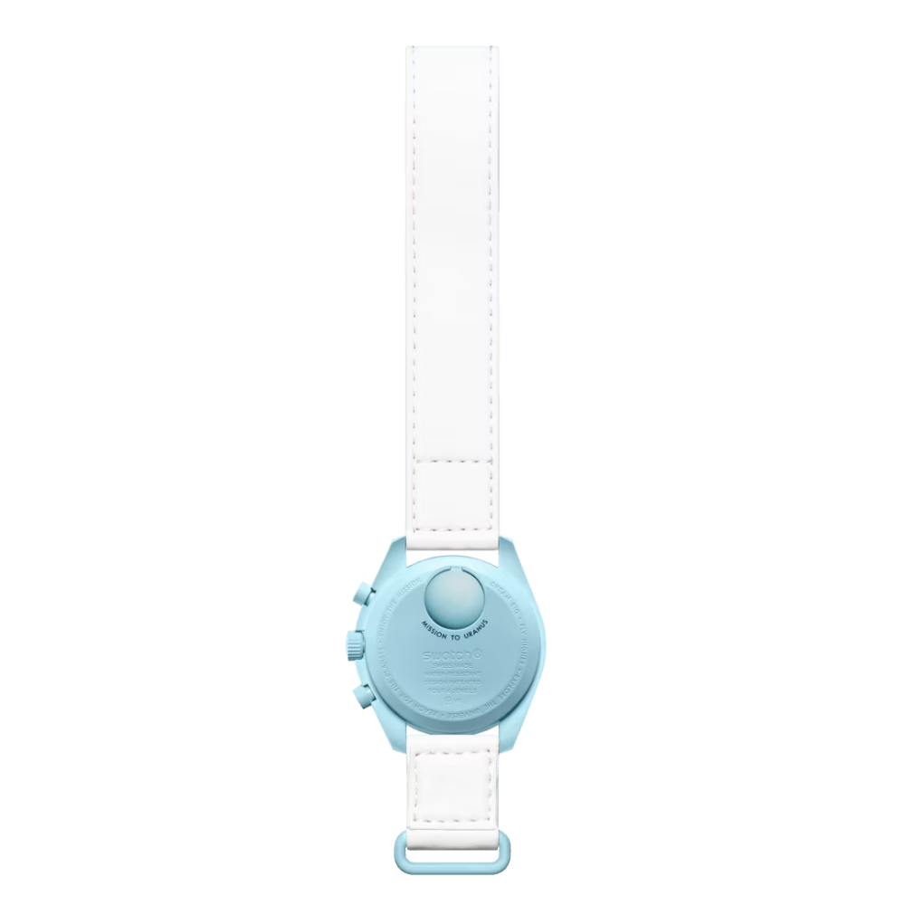 OMEGA x Swatch MoonSwatch Uranus Light Blue Watch